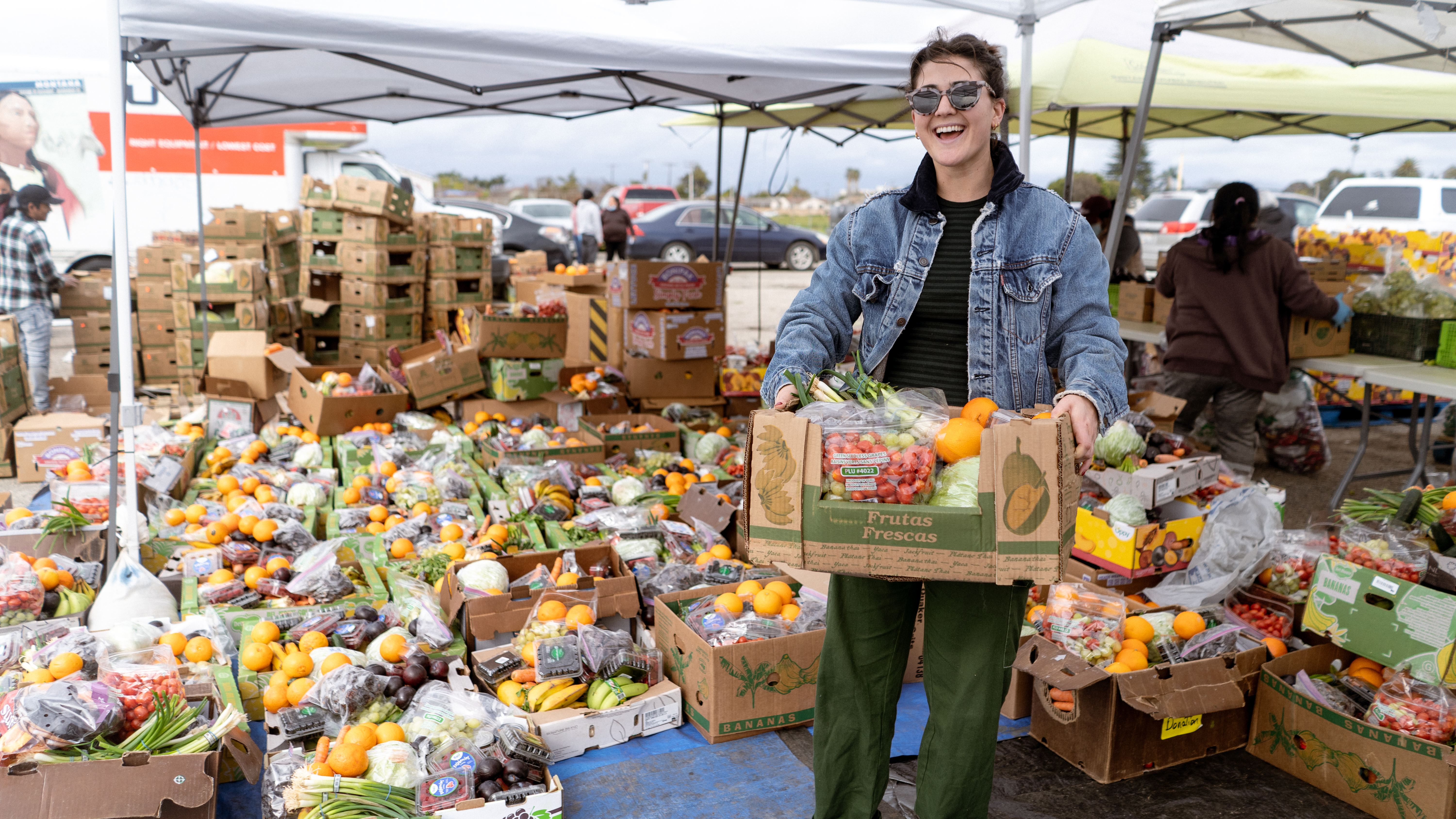 Food bank distribution center