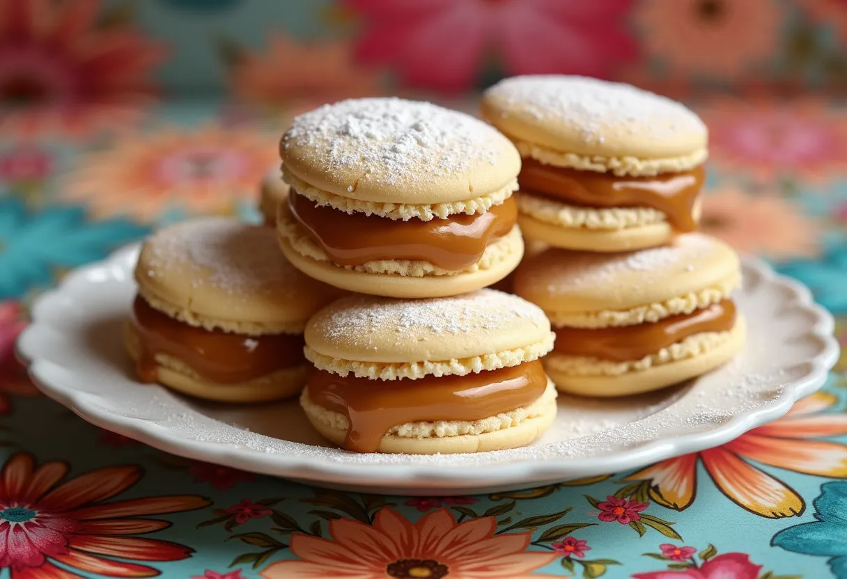 Alfajores Limeños recipe image