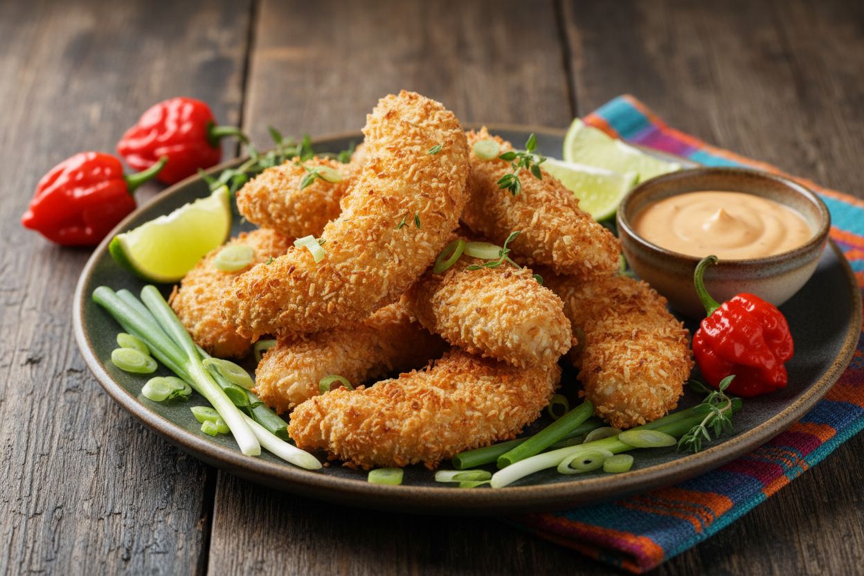 Anguillian Coconut-Coated Crayfish recipe image