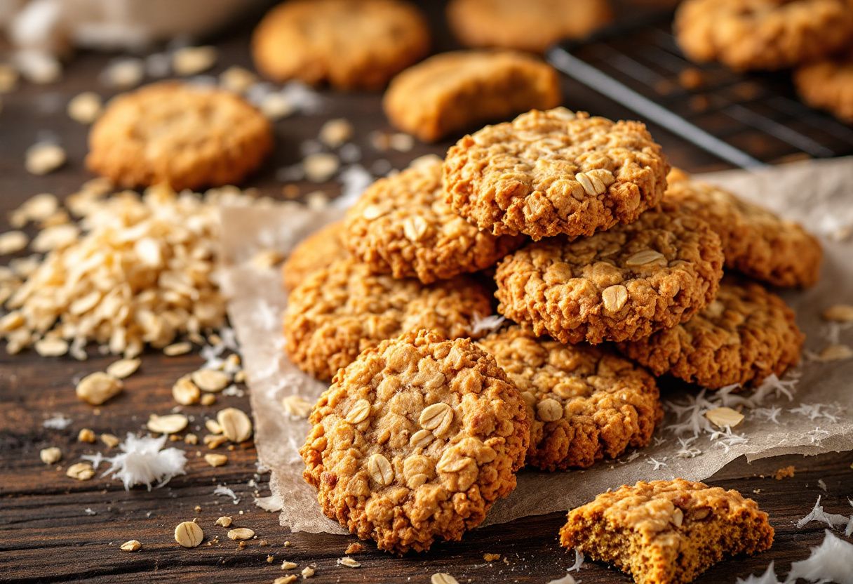Anzac Biscuit Fusion recipe image