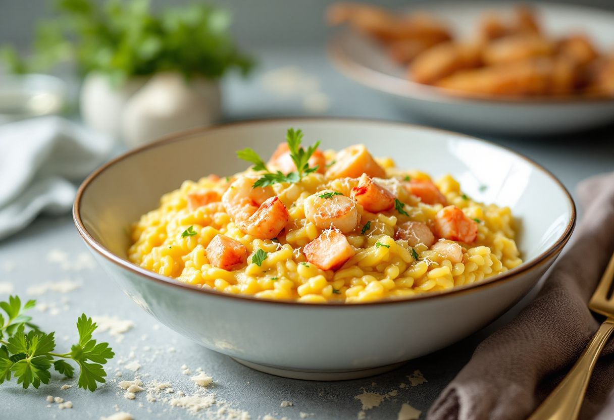 Aquitaine Risotto Royale recipe image