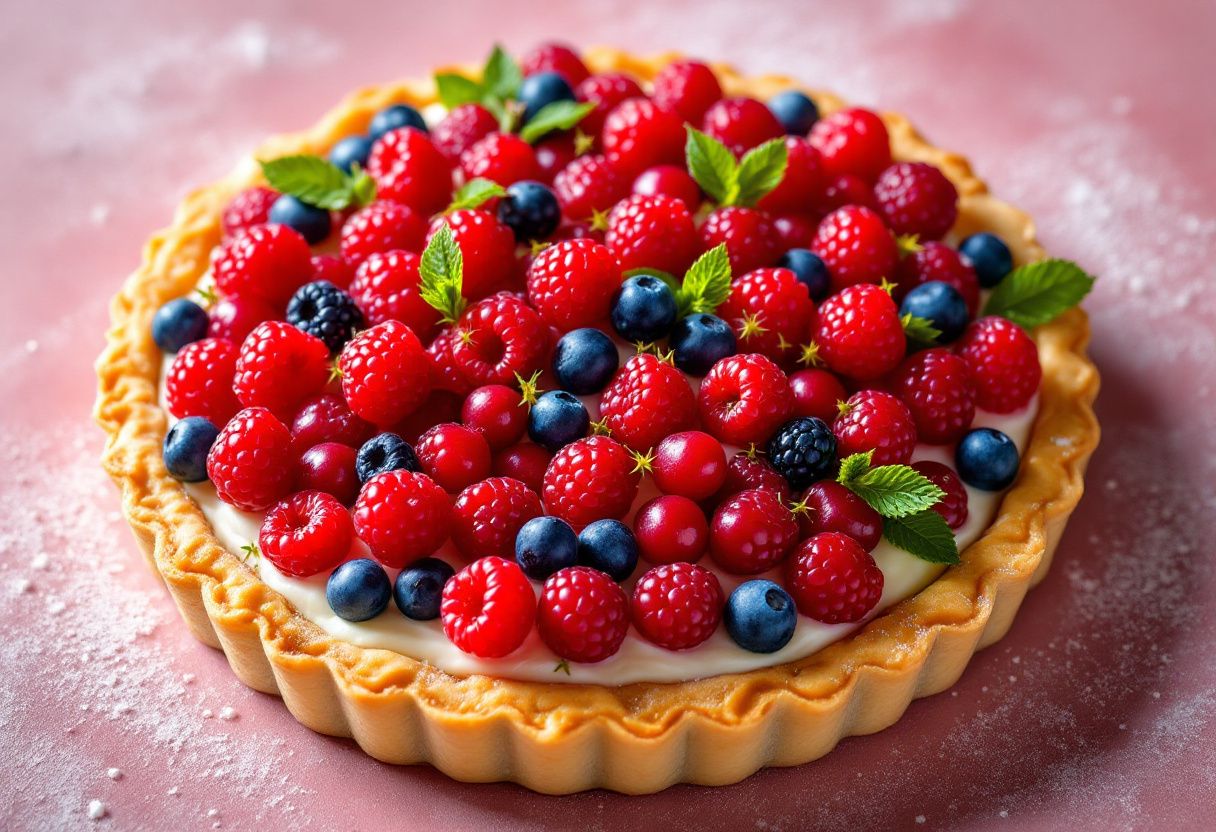 Arctic Berry Tundra Tart recipe image