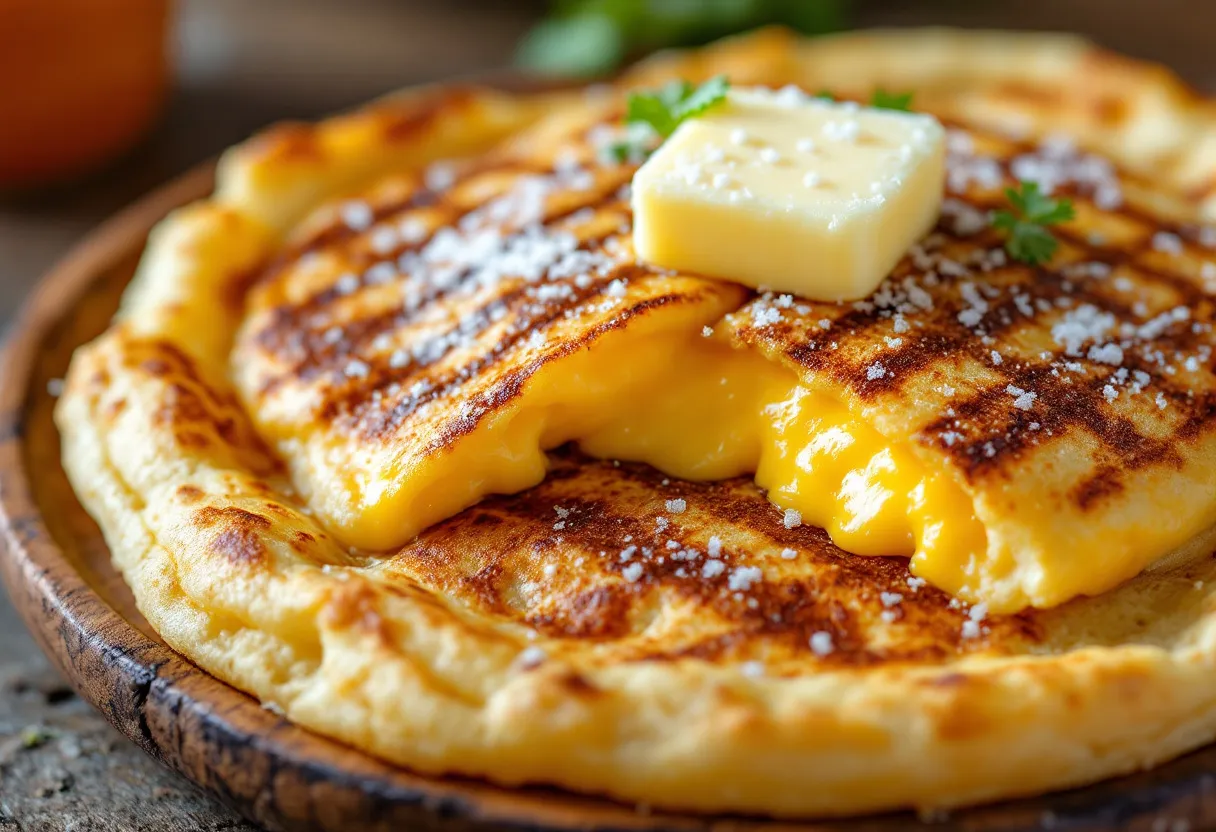 Arepa Con Quesito recipe image