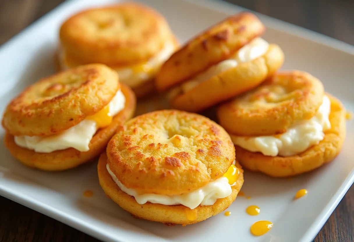 Arepas con Queso