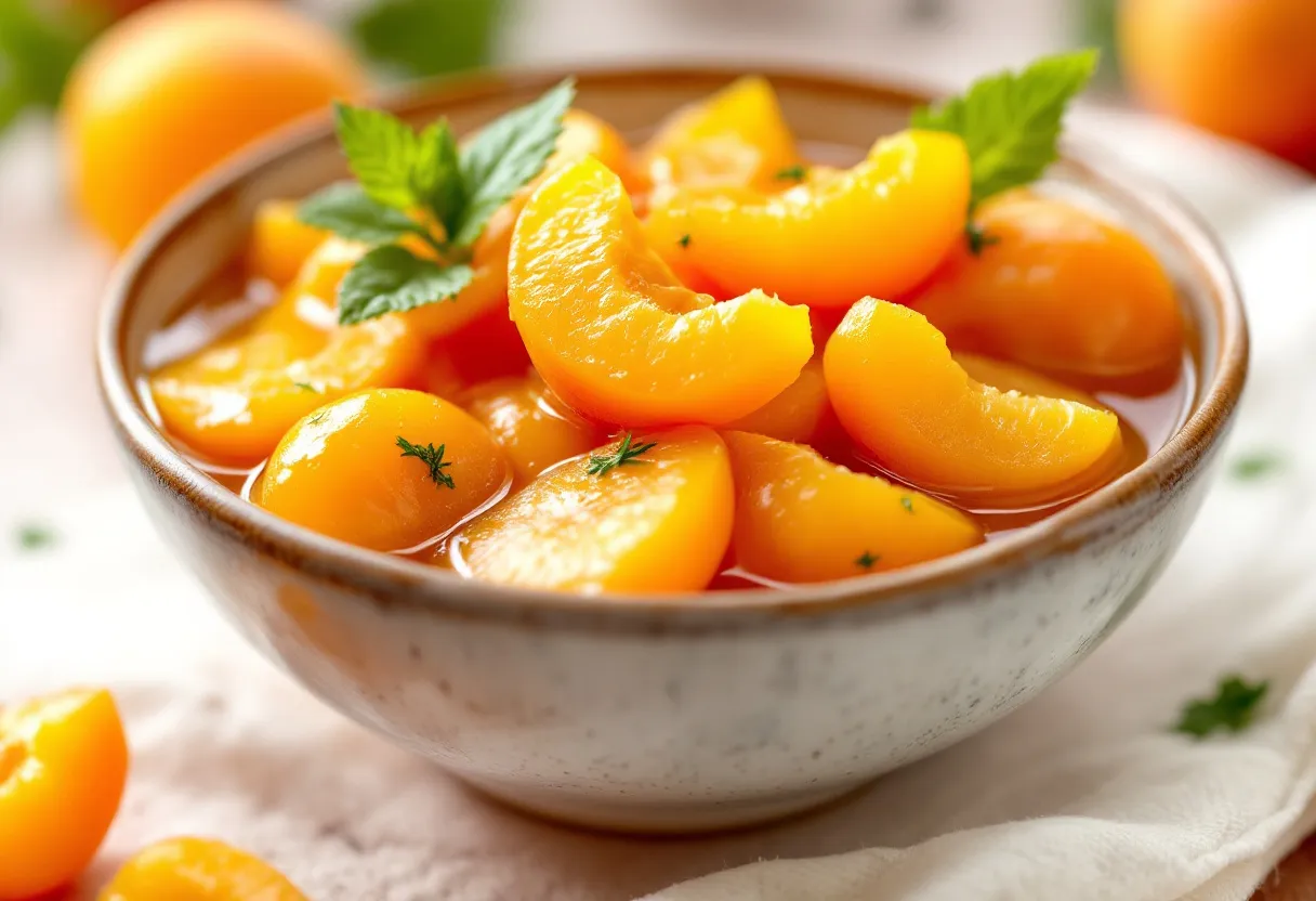 Armenian Apricot Compote