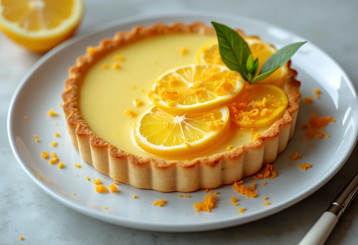 Athenian Citrus Tart recipe image