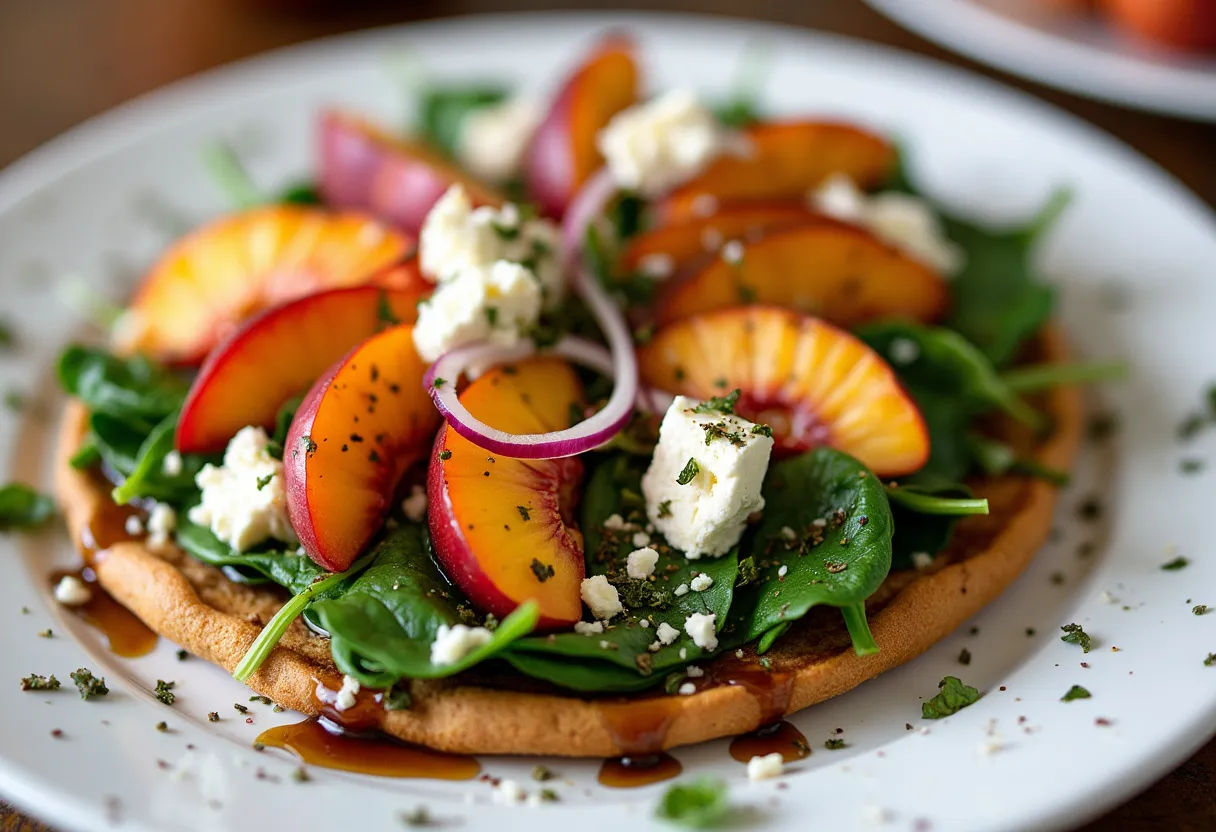 Athenian Nectarine Pita recipe image