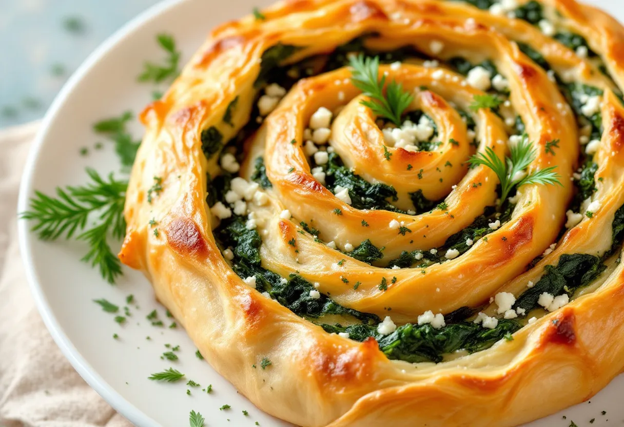 Athenian Spiral recipe image