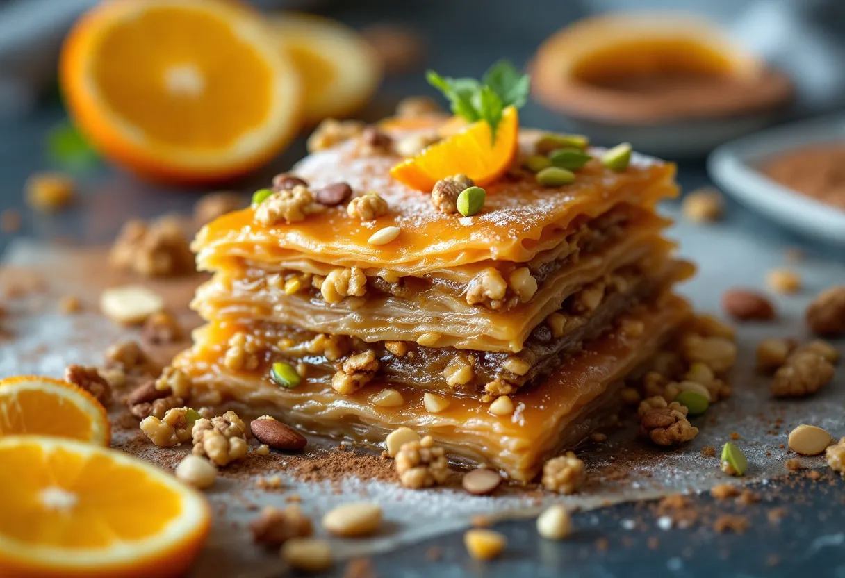 Athenian Sunrise Baklava