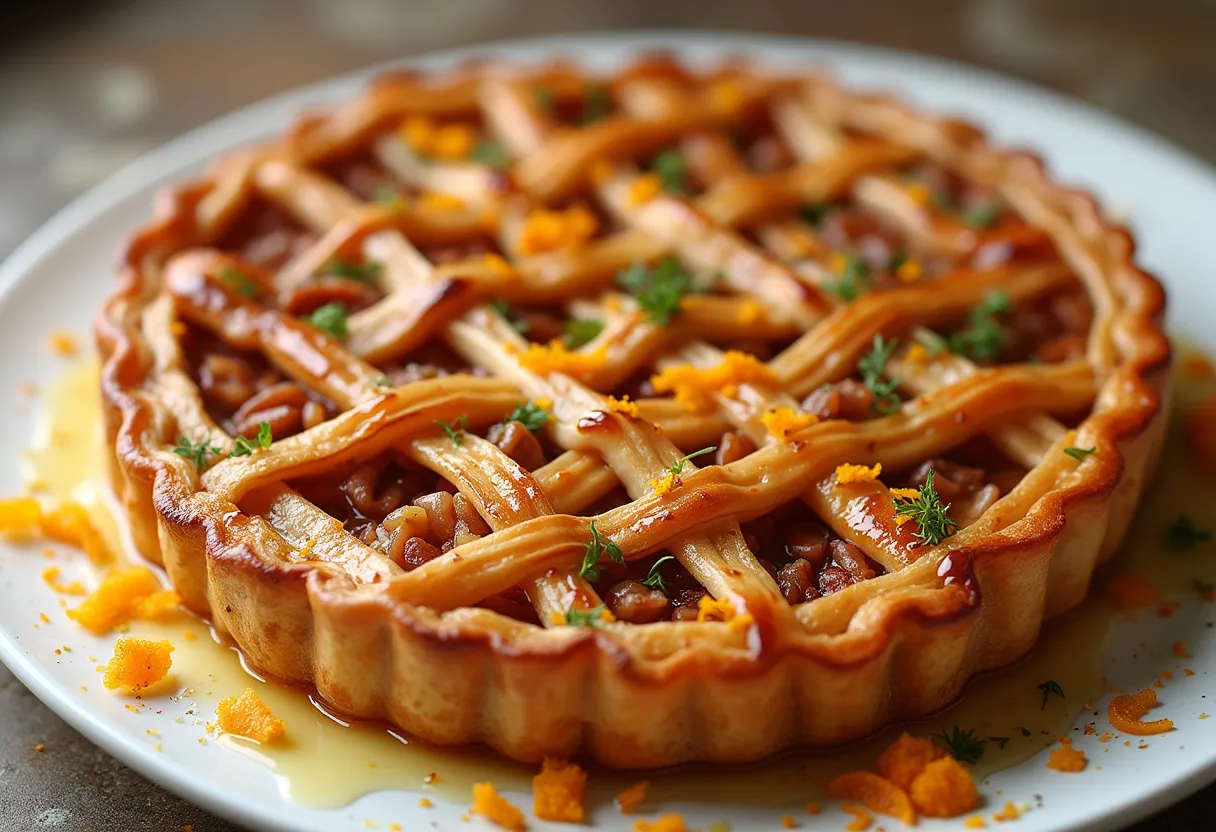 Athens Lattice Pie recipe image