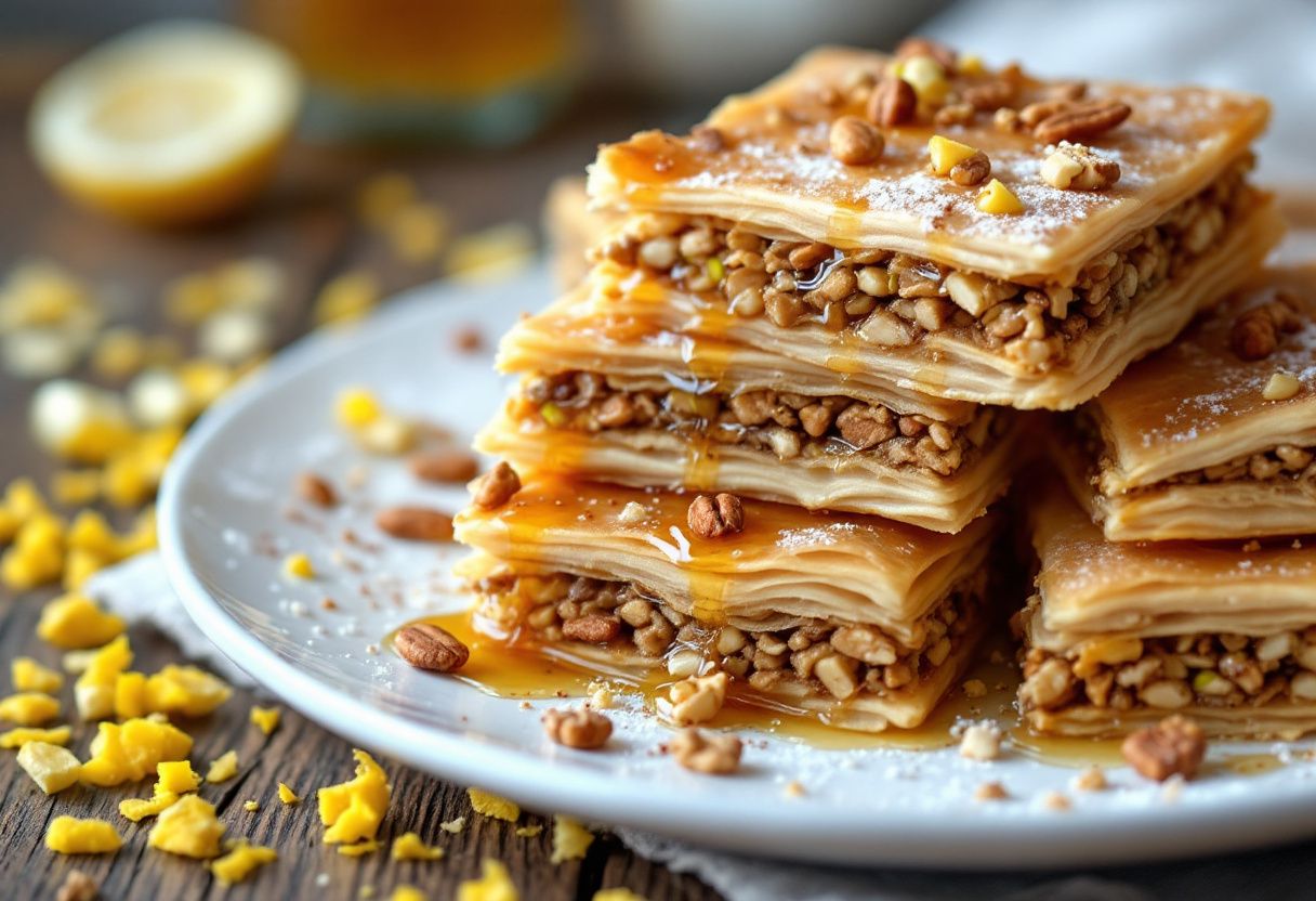 Attican Honey Squares recipe image