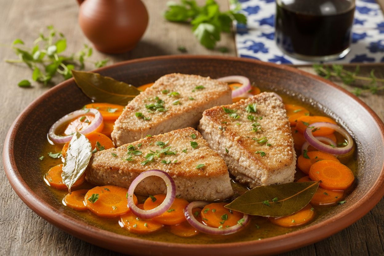 Atún en Escabeche de Gibraltar recipe image