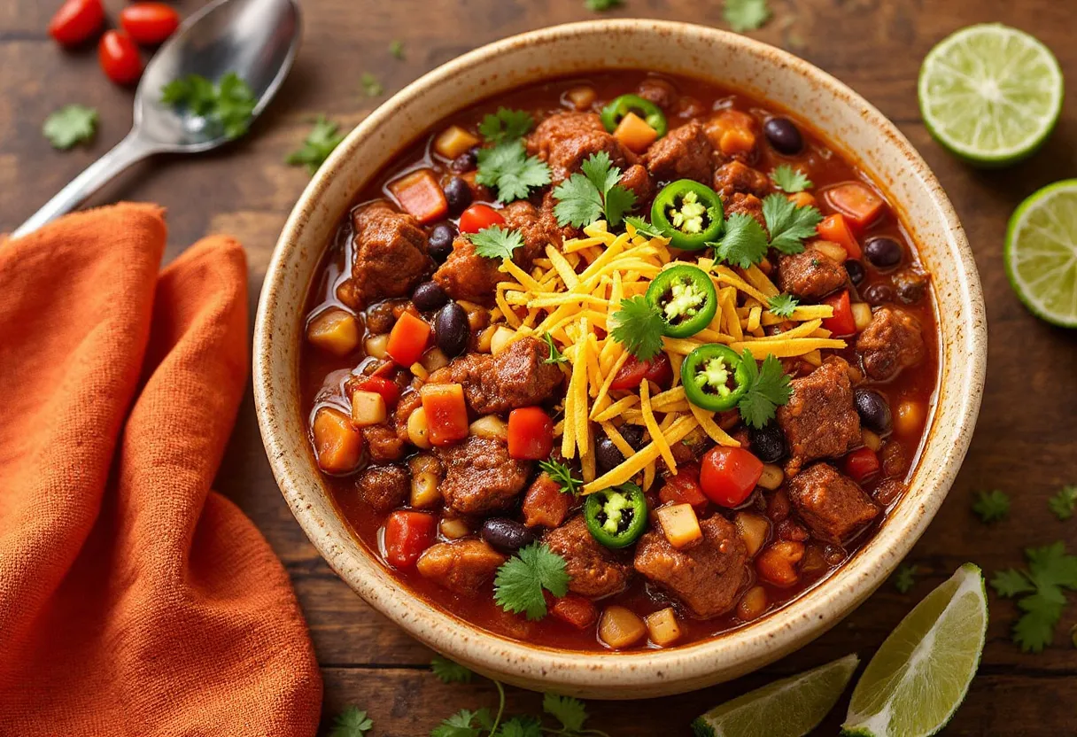 Aurora's Firecracker Chili recipe image