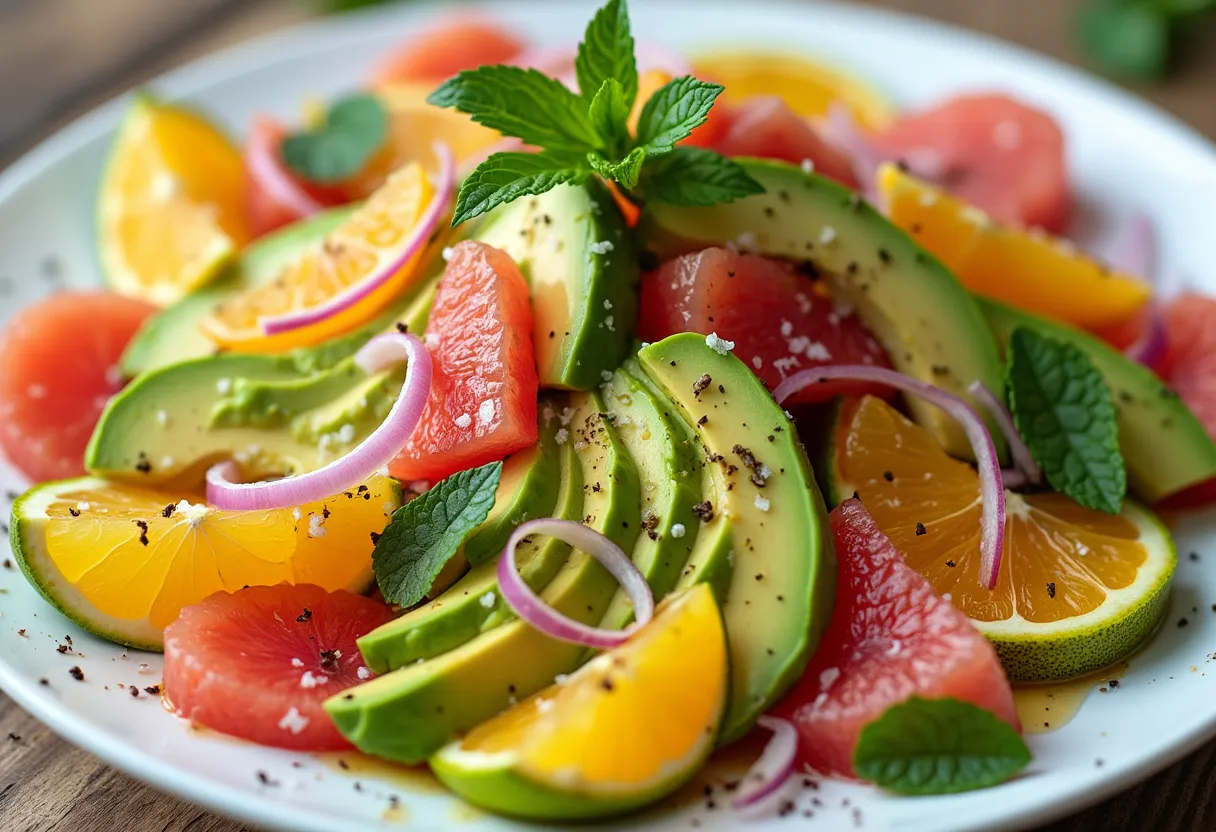 Avocado Citrus Salad recipe image