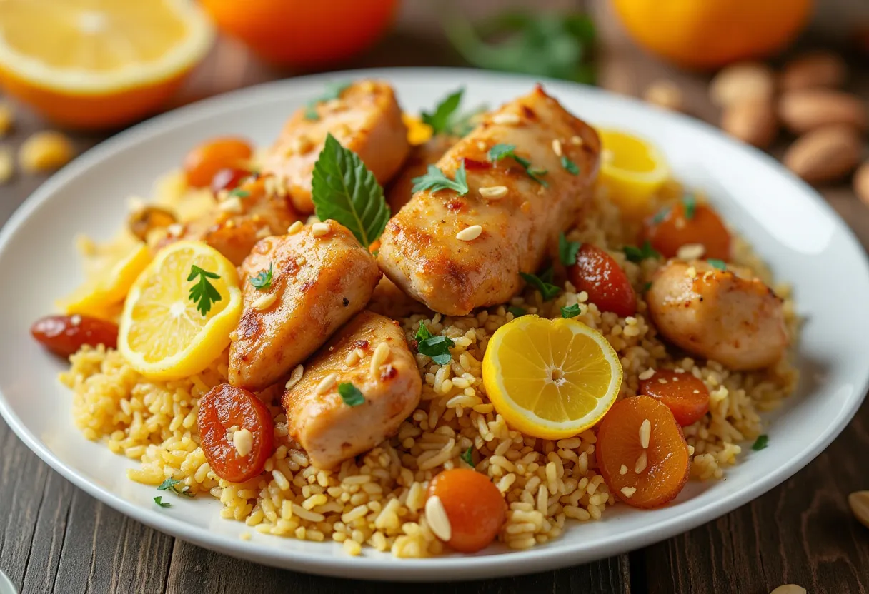 Bahraini Citrus Kabsa