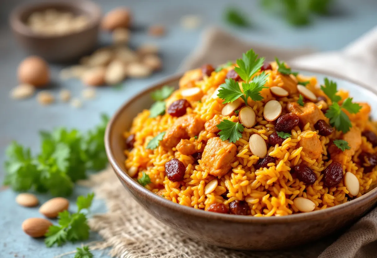 Bahraini Smoked Spice Rice recipe image