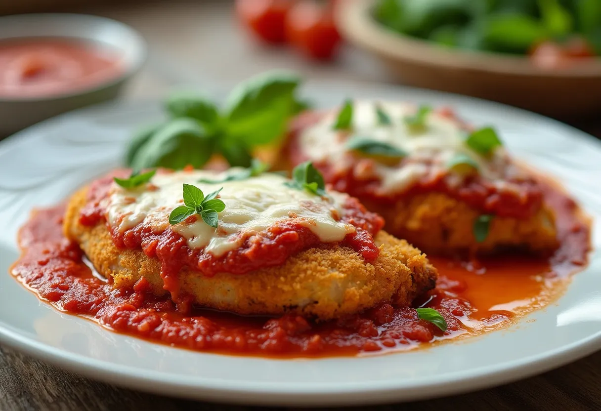 Baked Chicken Parmesan