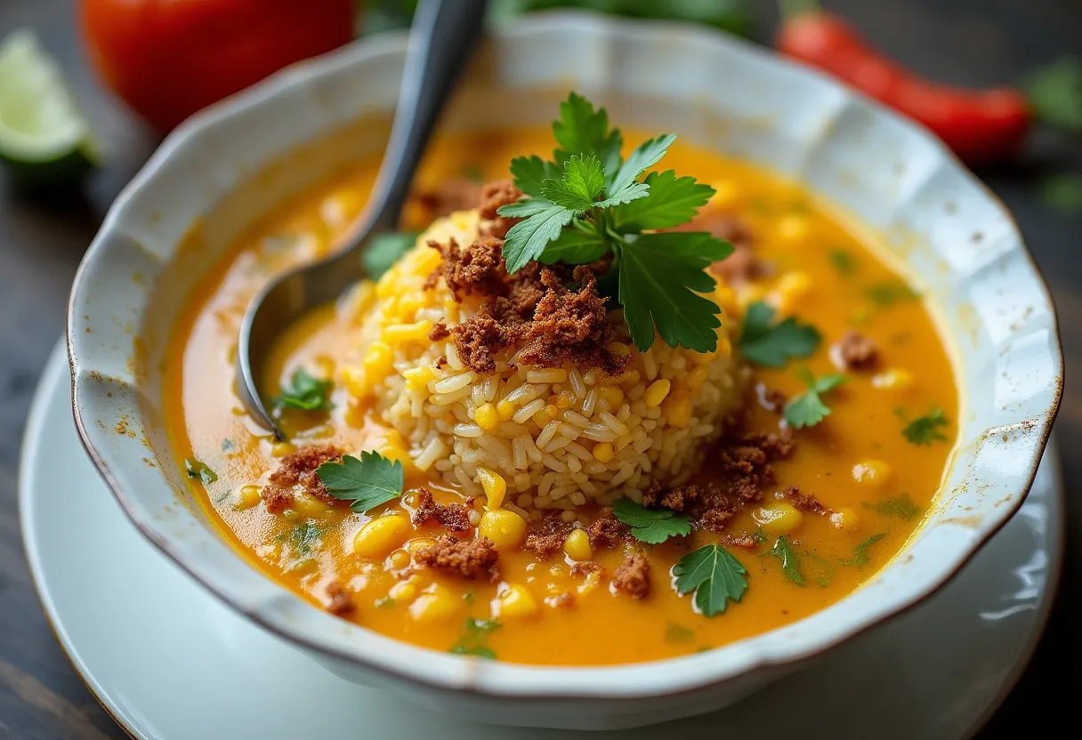 Bali Spice Porridge recipe image