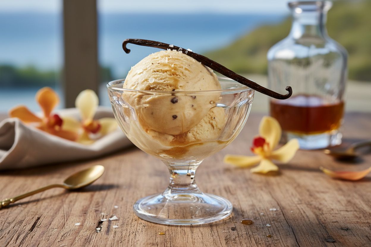 Bambarra Rum Ice Cream recipe image