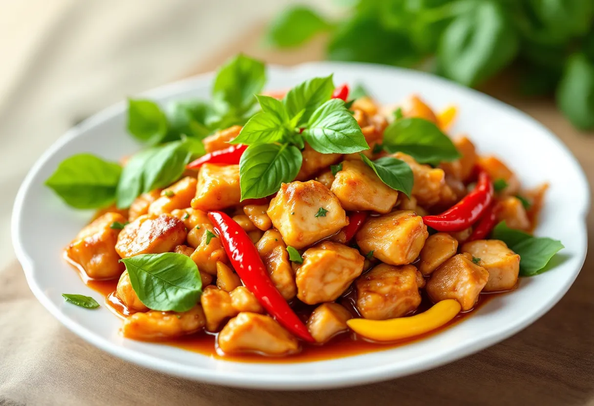 Bangkok's Spicy Harmony recipe image