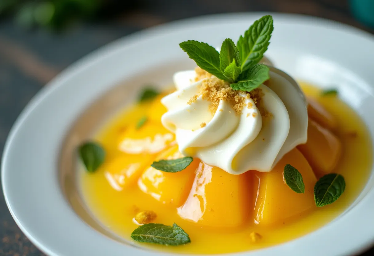 Bangkok Mango Cream recipe image