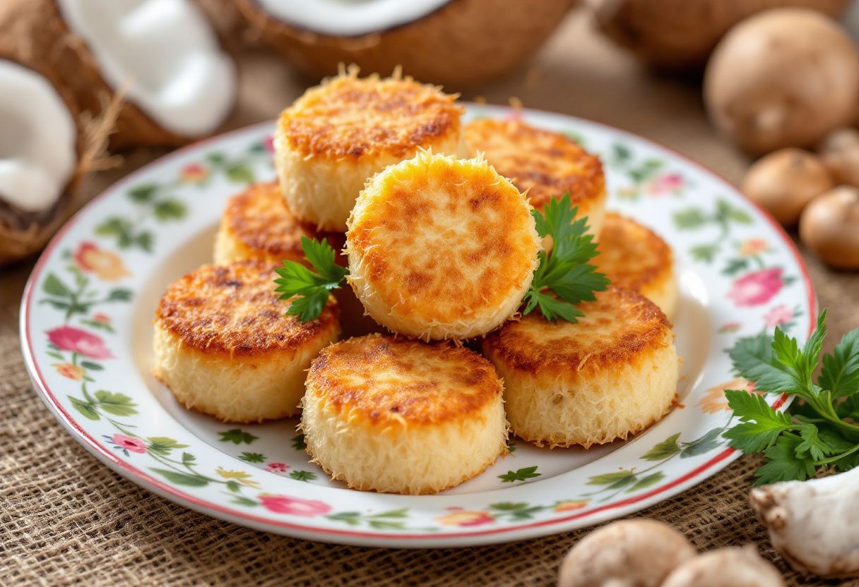Bánh Dừa Nấm recipe image