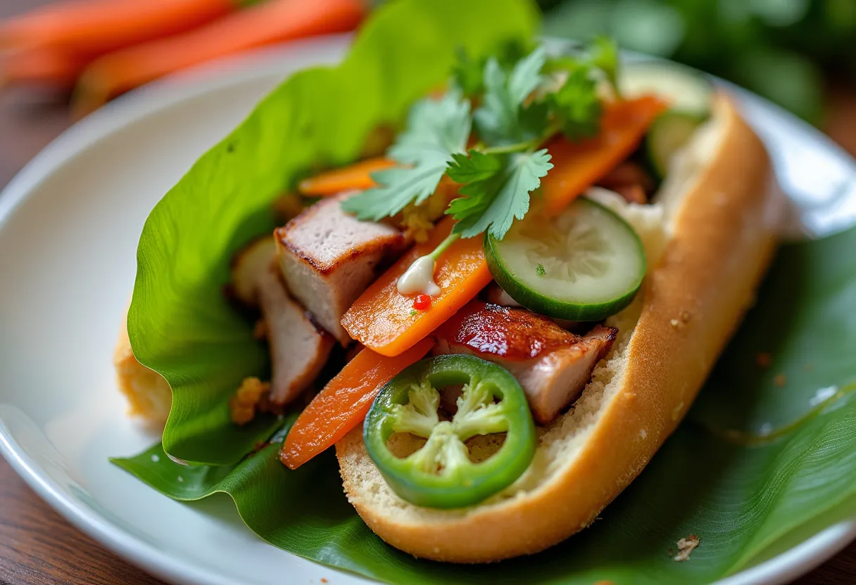 Bánh Mì Lá recipe image