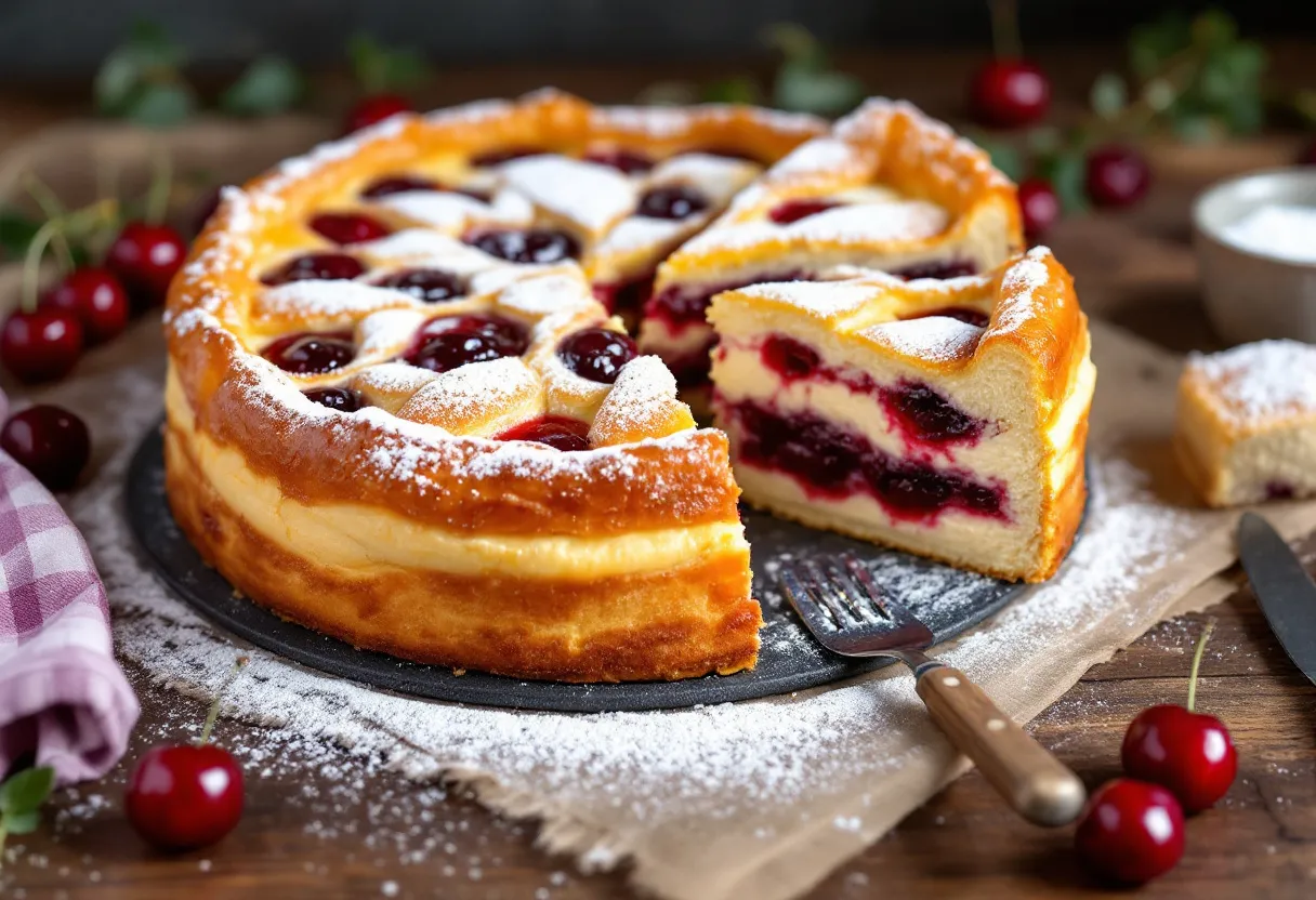 Basque Gâteau recipe image