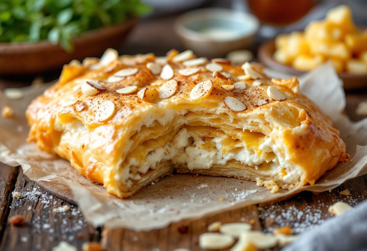 Bastela au Fromage recipe image