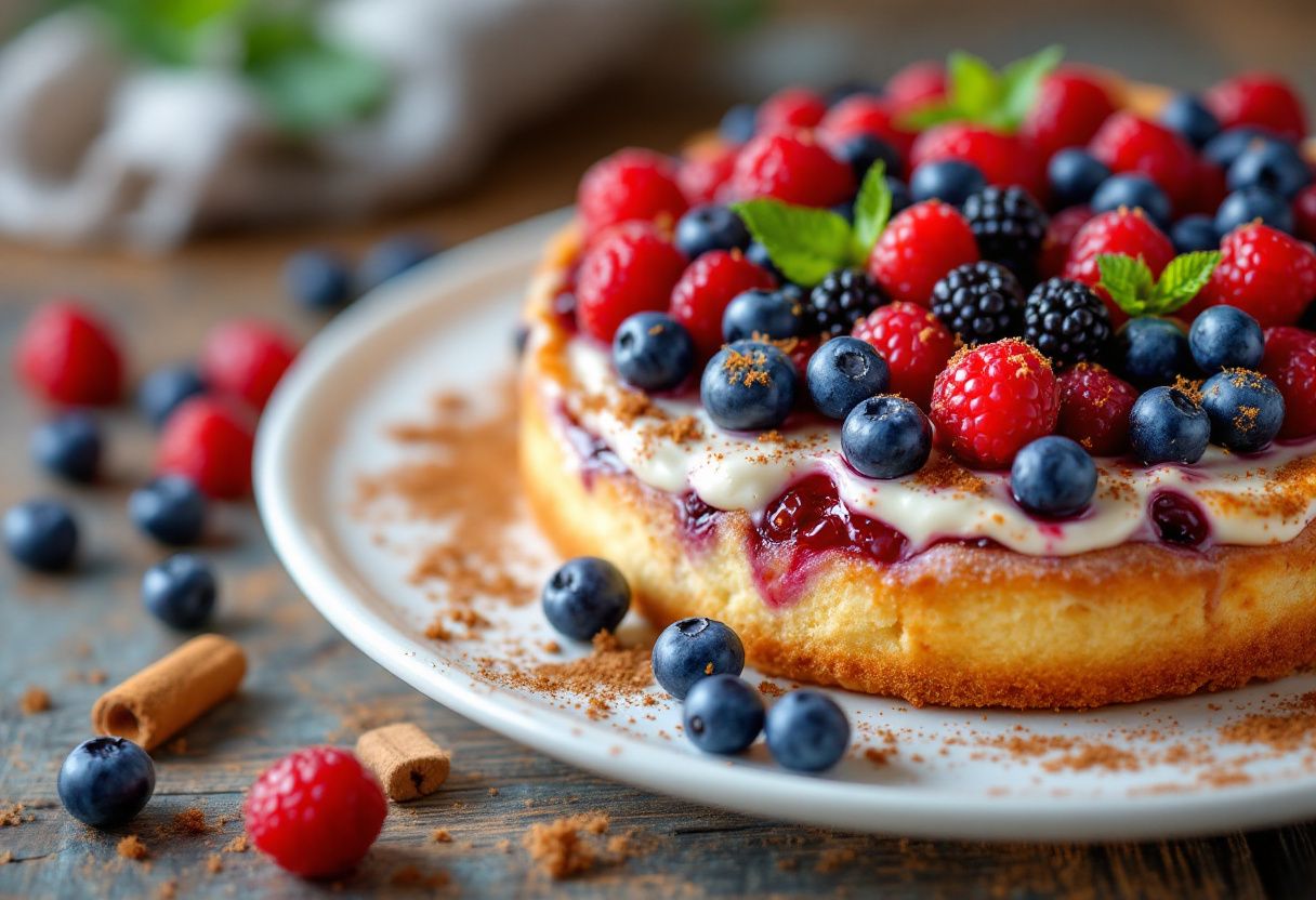 Bavarian Berry Kuchen recipe image