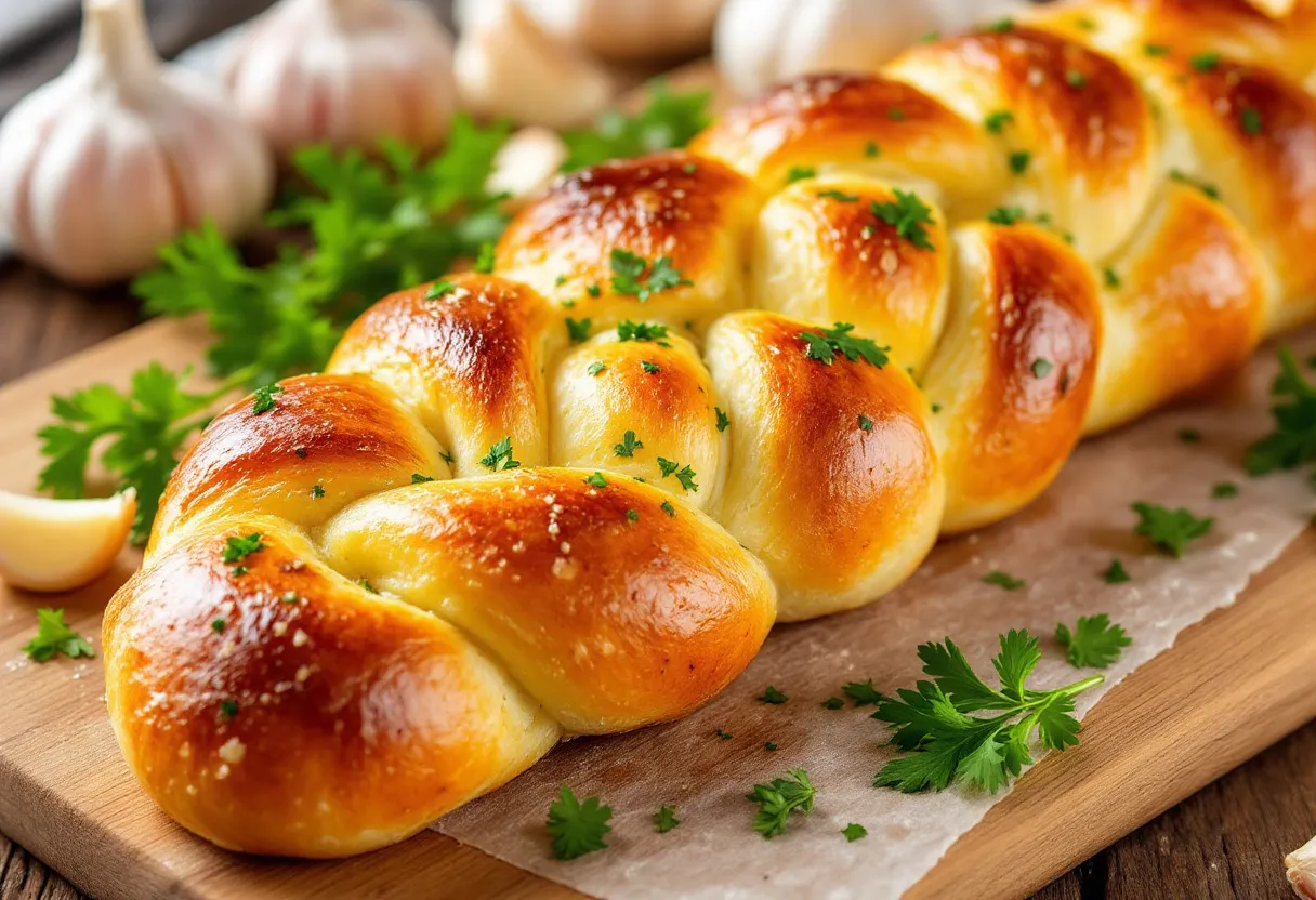 Bavarian Knoblauch Kranz recipe image