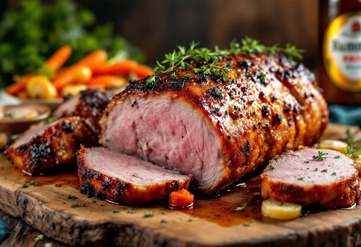 Bavarian Krustenbraten Kuche recipe image