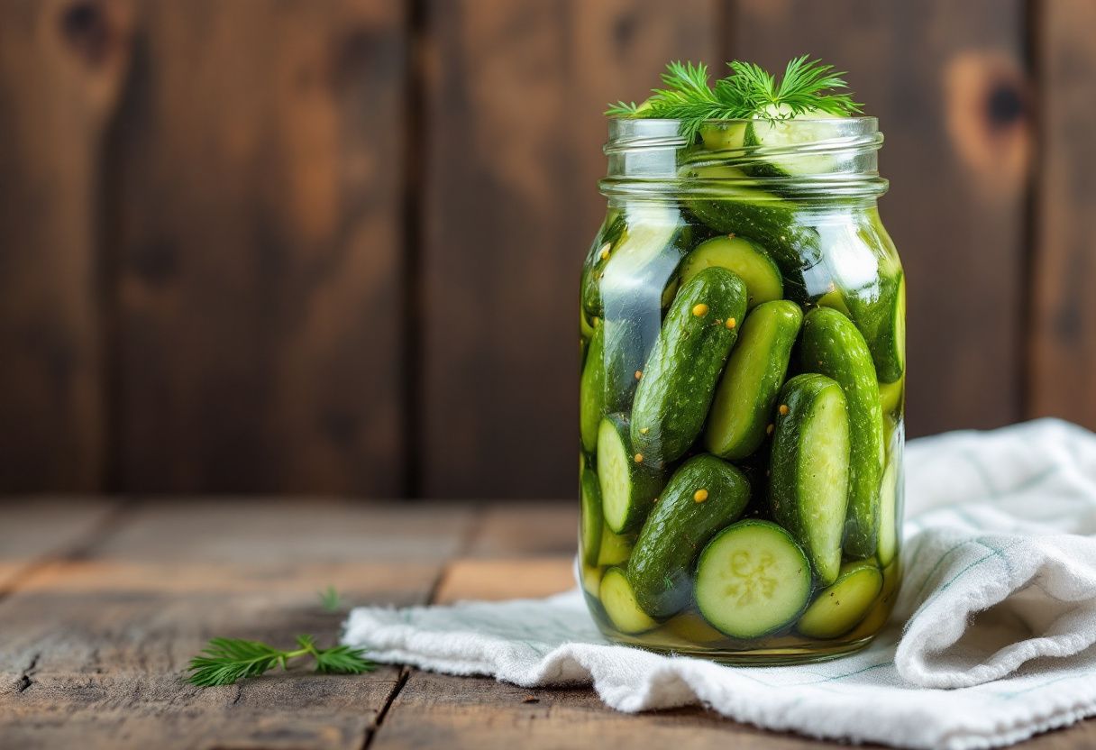 Bayrische Essiggurke recipe image