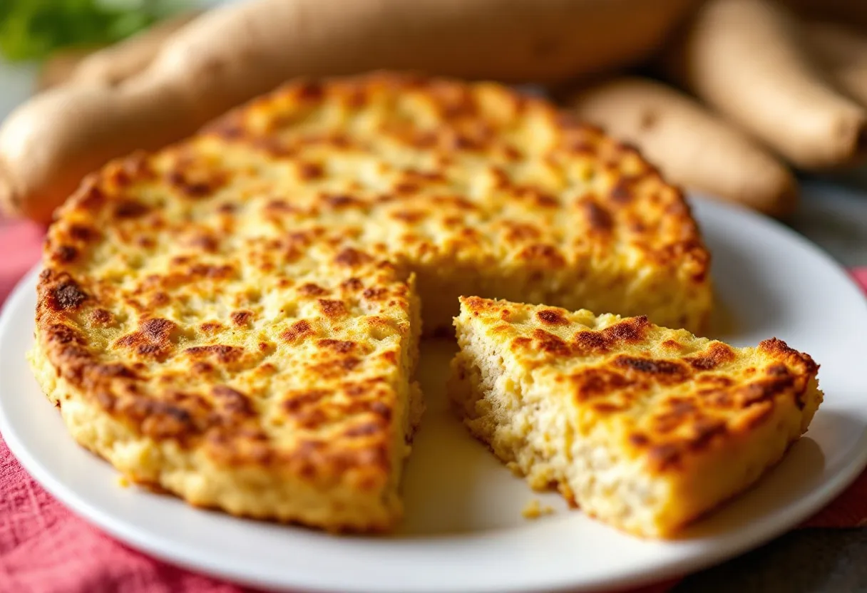 Belizean Cassava Bread recipe image