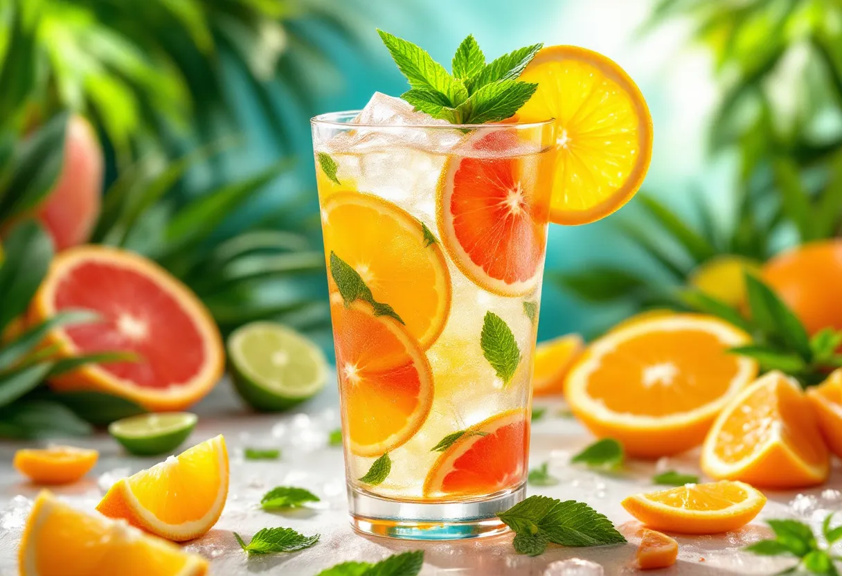 Belizean Citrus Infusion recipe image