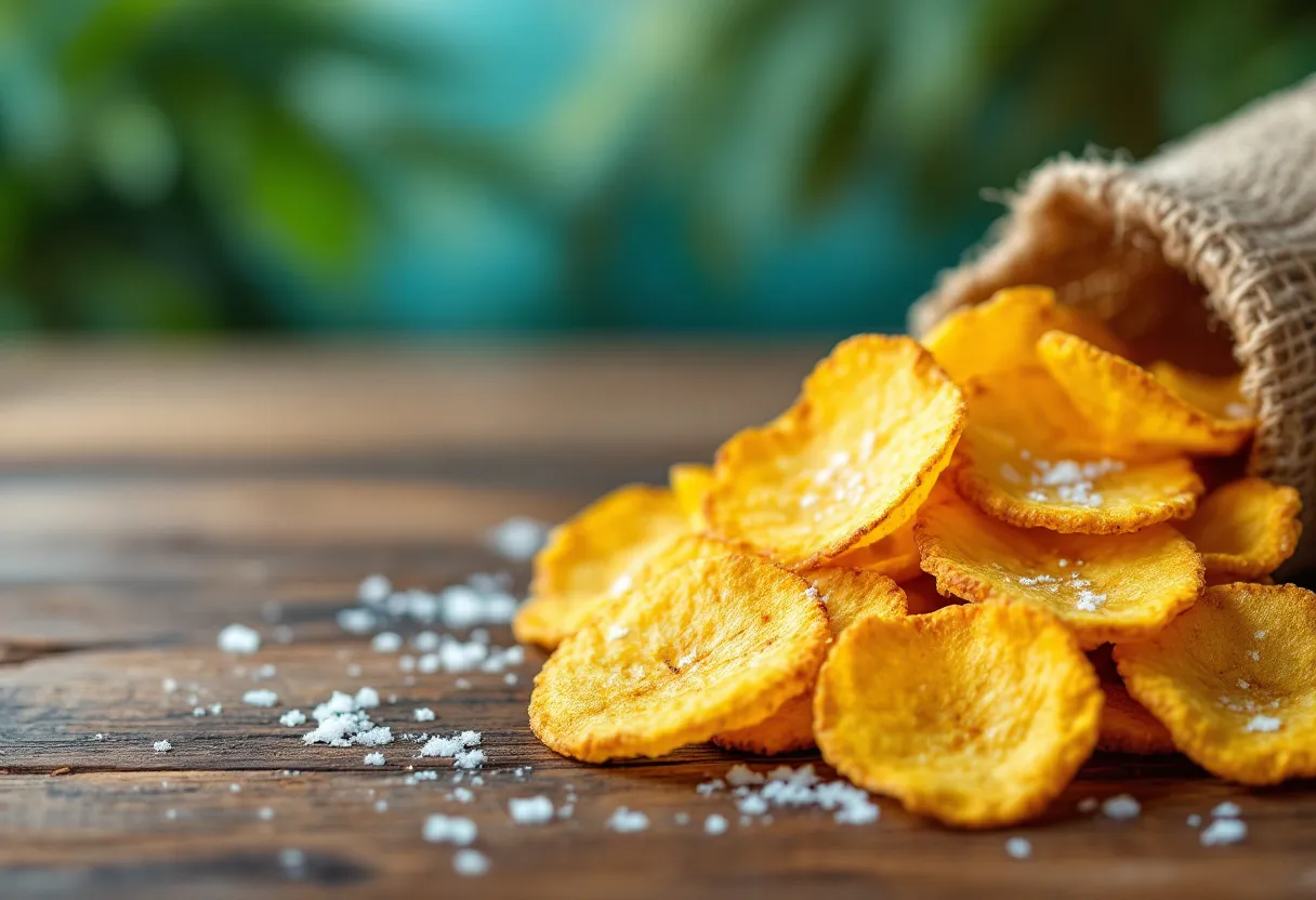 Belizean Plantain Chips