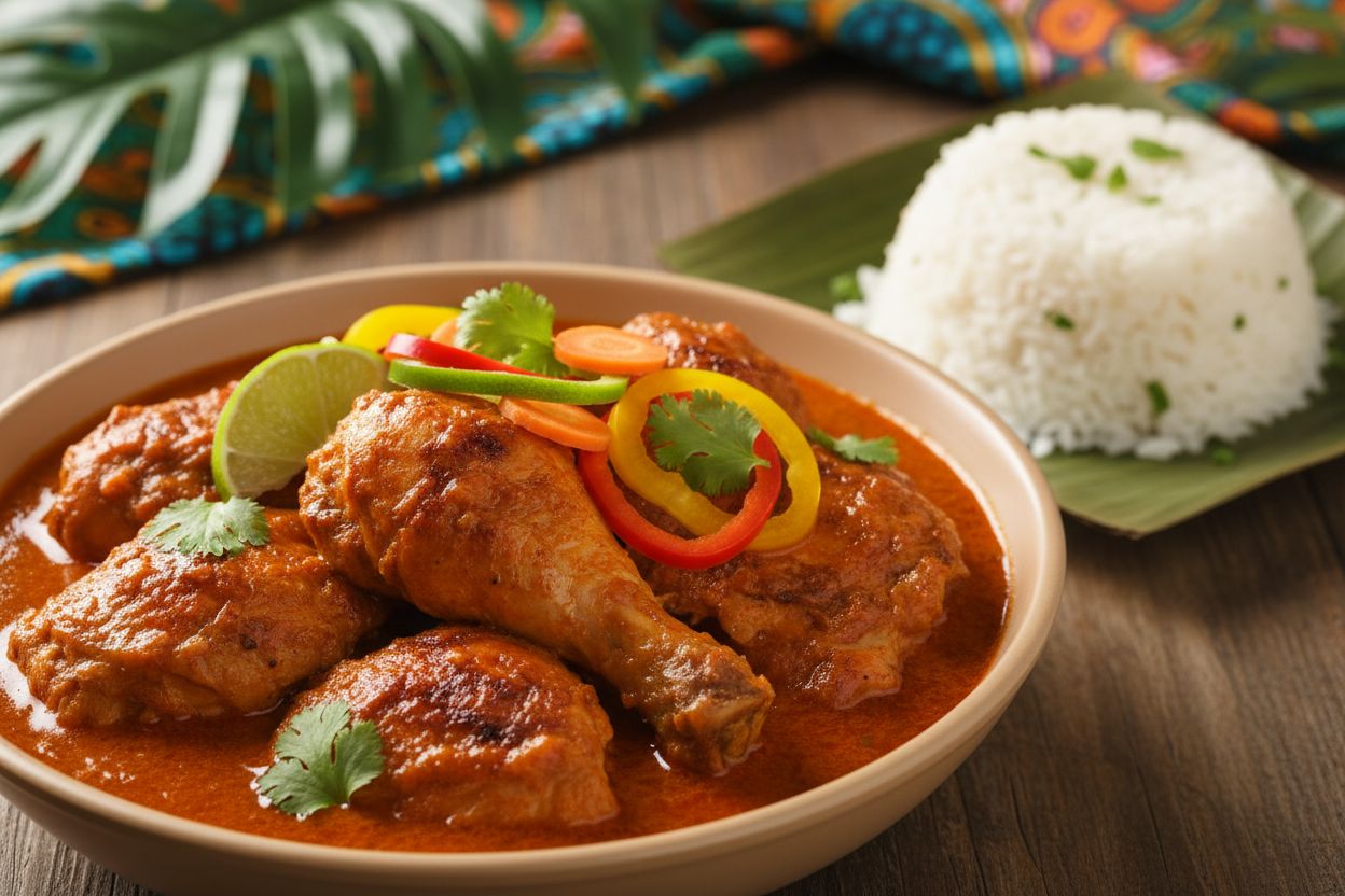 Belizean Stew Chicken recipe image