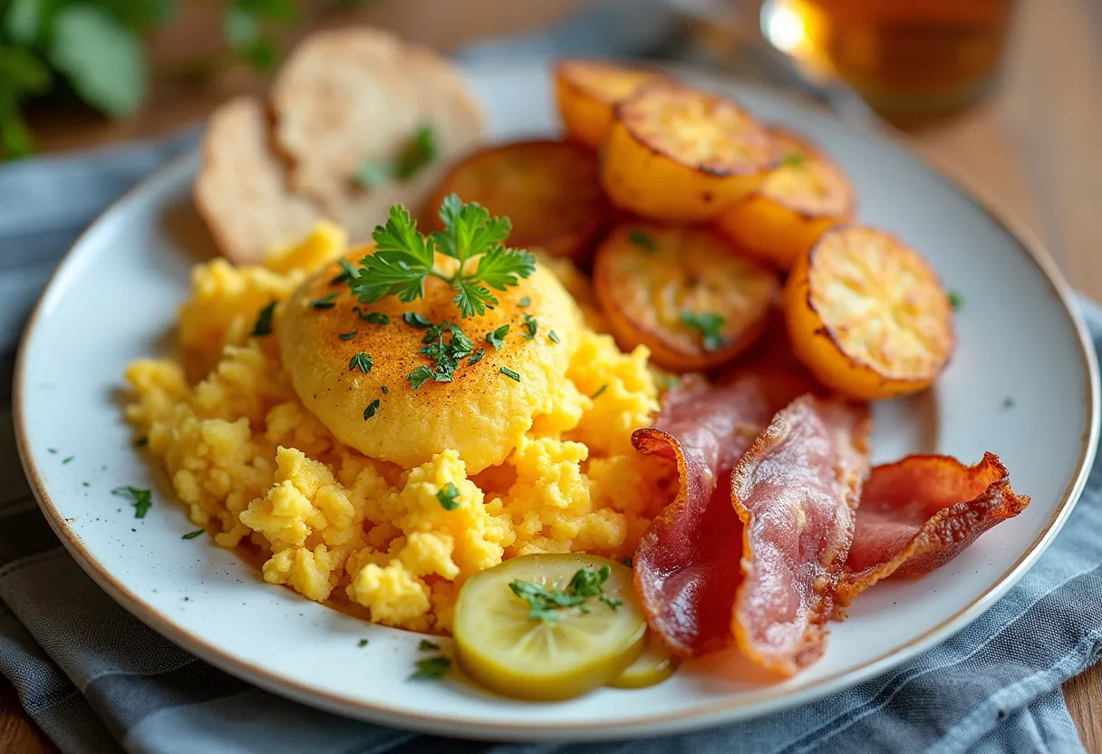 Berliner Bauernfrühstück recipe image