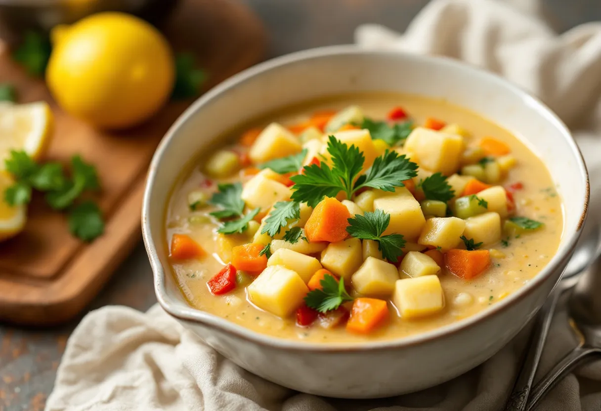Bermuda Breadfruit Chowder recipe image