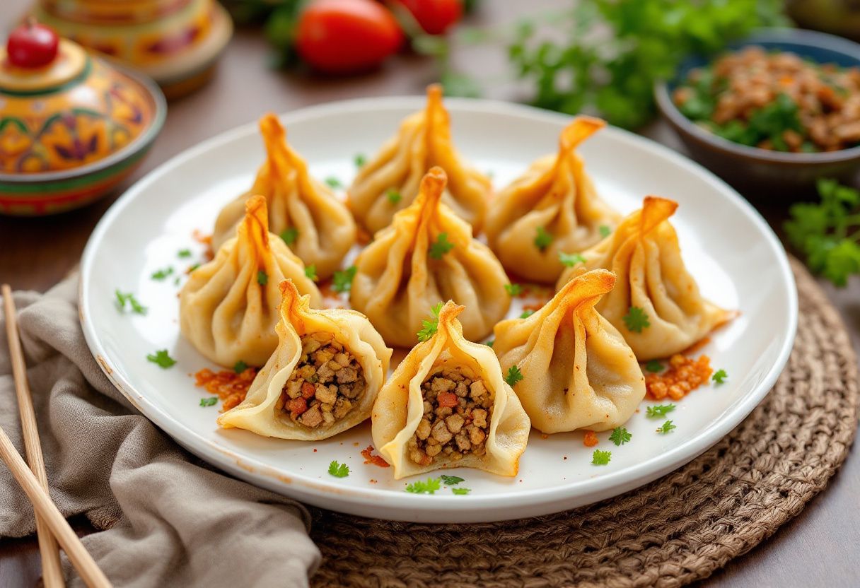 Bhutanese Fried Dumplings