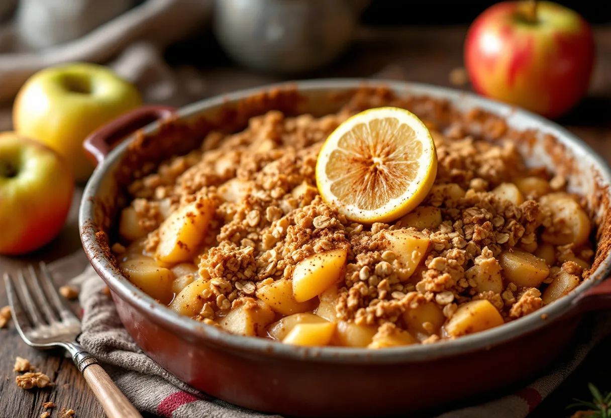 Big Apple Crumble recipe image