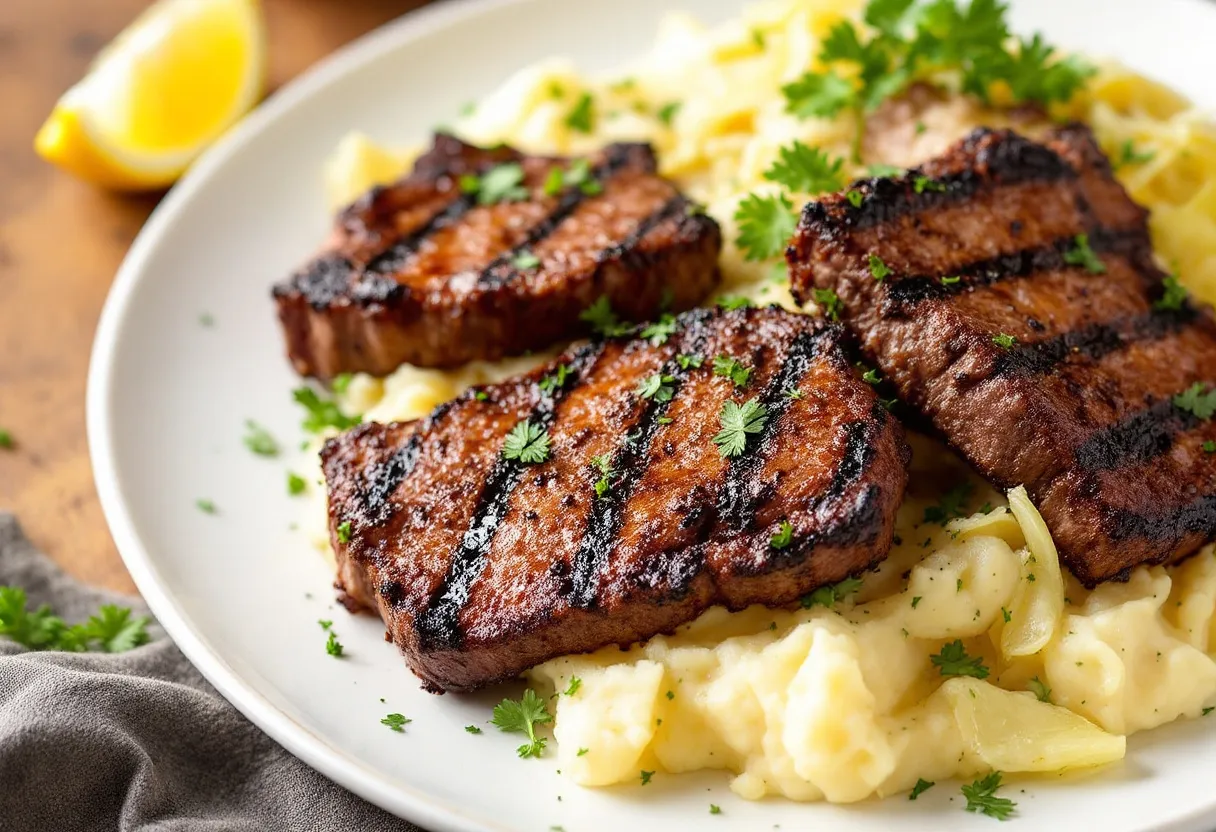 Blackened Irish Sizzlers