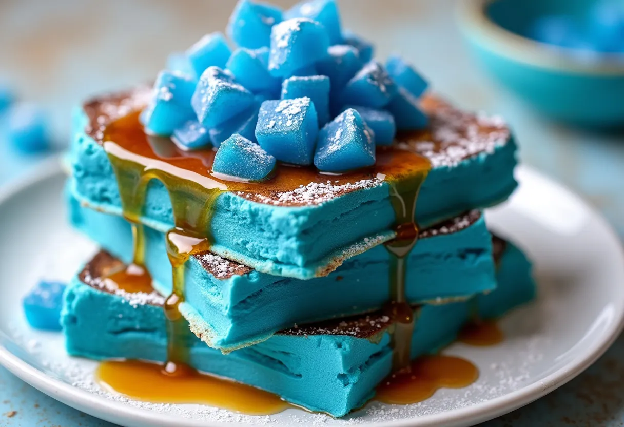 Blue French Toast From Breaking Bad Tv Show