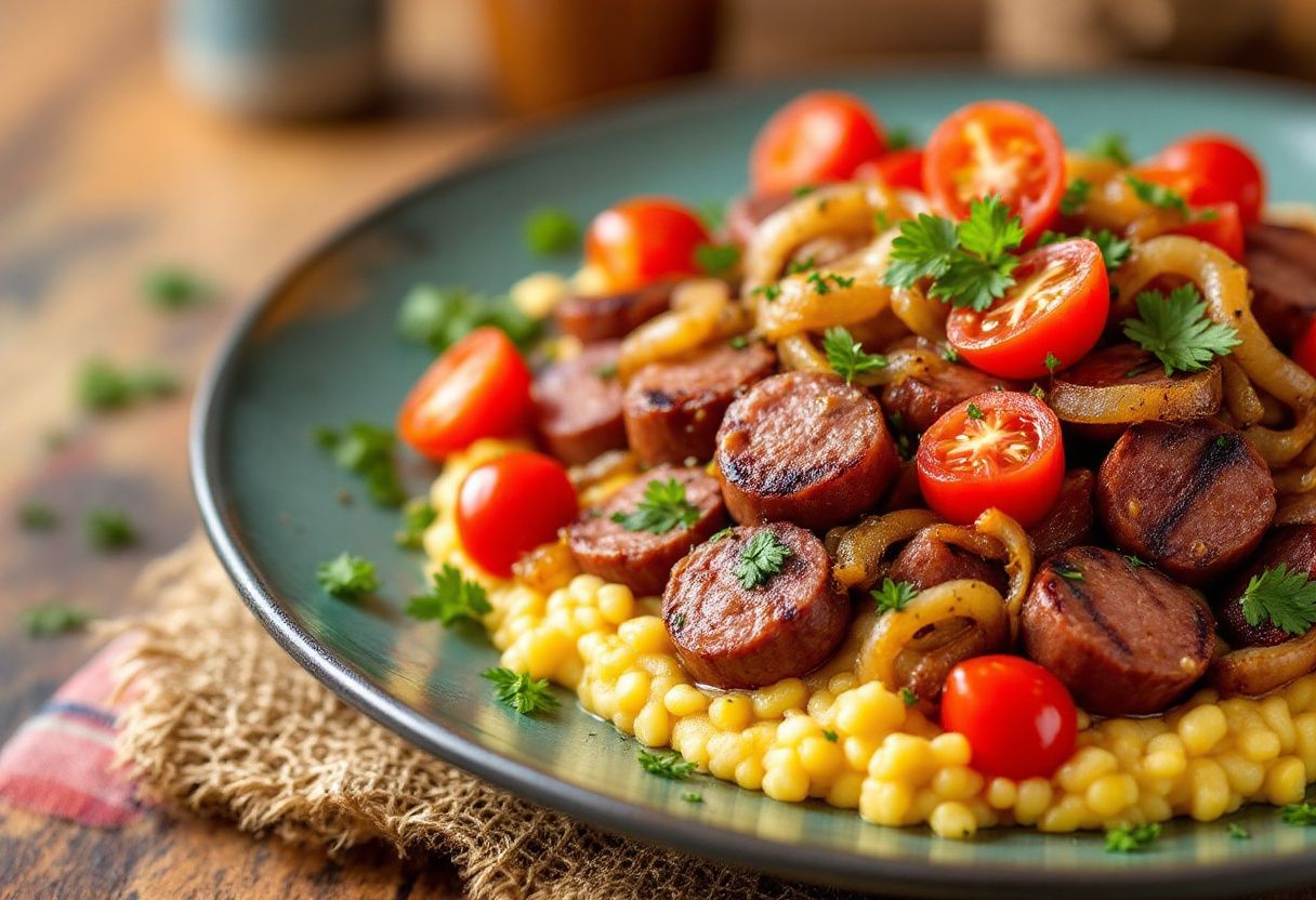Boerewors Pap Pot recipe image