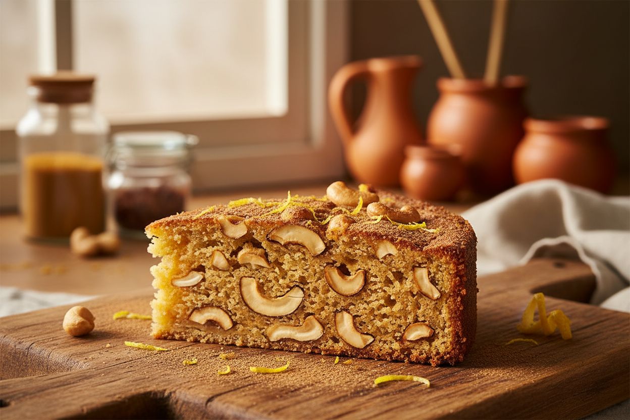 Bolo de Caju de Moçambique recipe image