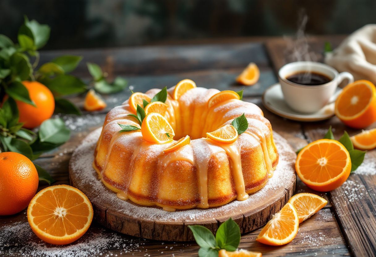 Bolo de Mandarina Paranaguara