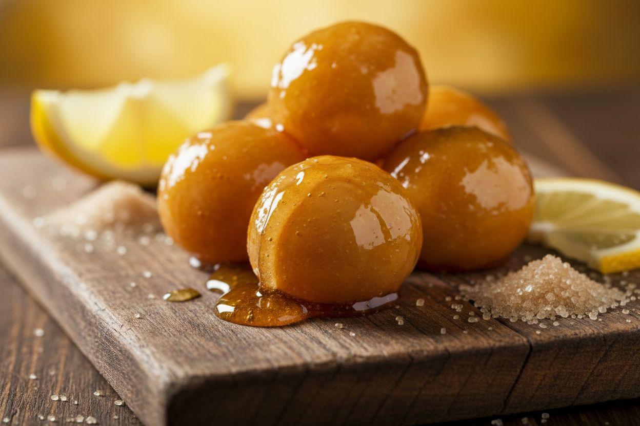 Bonbons miel recipe image