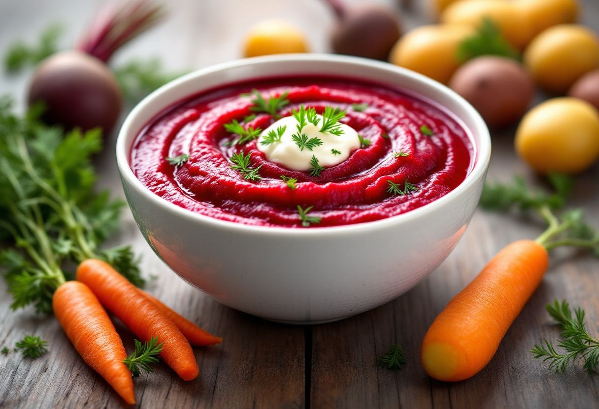 Borscht Purée recipe image