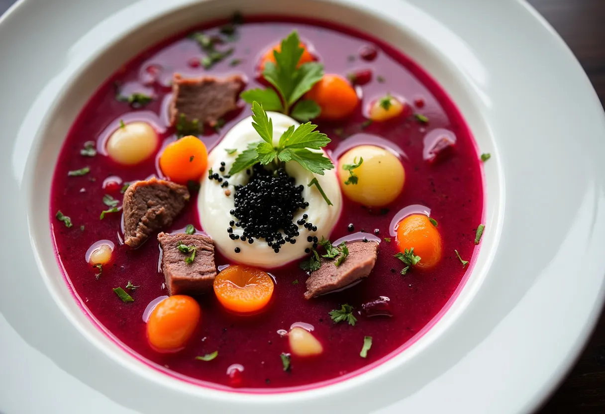 Borscht Royale recipe image