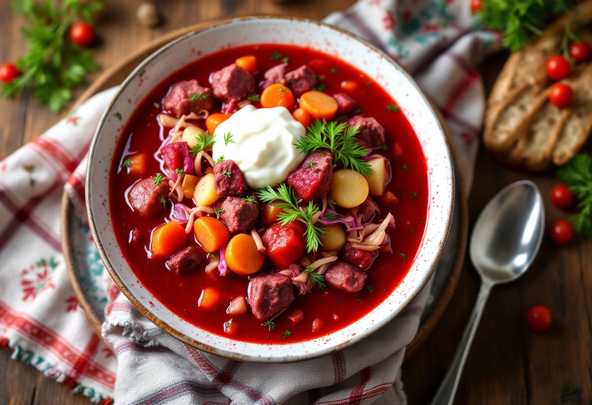 Borshch Festra recipe image